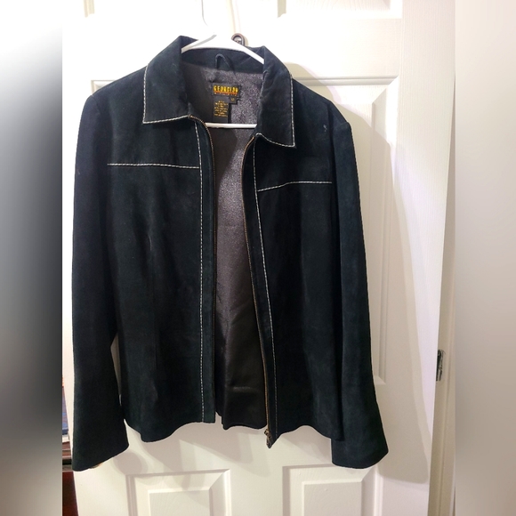 Georgiou studio suede jacket - Picture 1 of 3